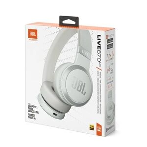 JBL Live wireless Headphones with Smart Ambient - white